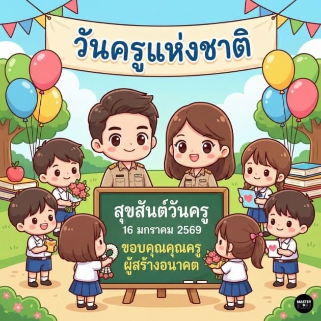 16 มกราคม #วันครูแห่งชาติ