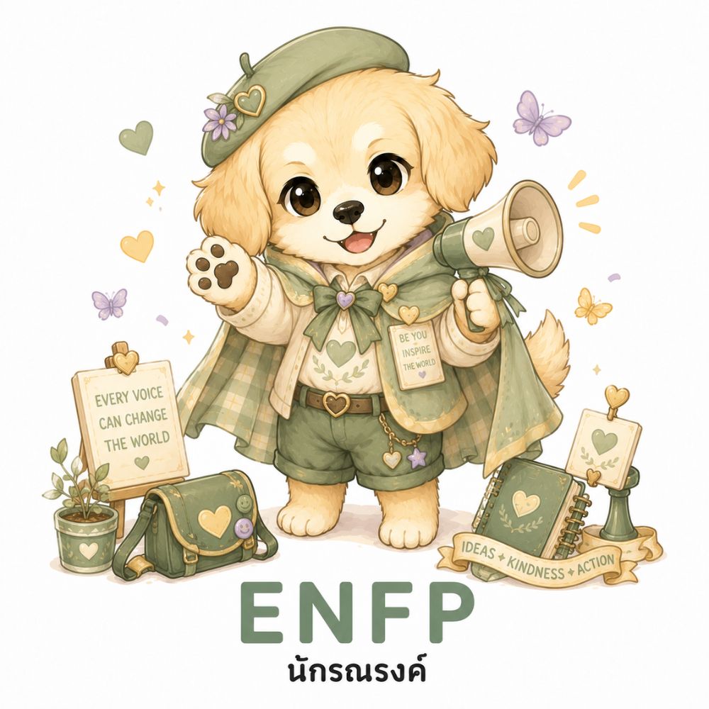 บุคลิกภาพ MBTI ENFP — นักรณรงค์