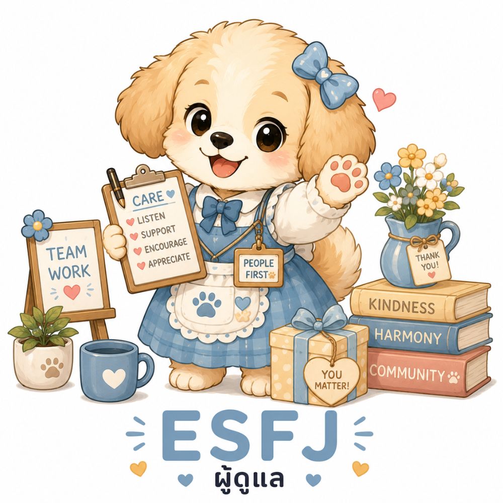 บุคลิกภาพ MBTI ESFJ — ผู้ดูแล