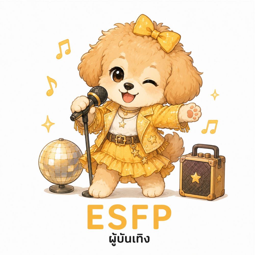 บุคลิกภาพ MBTI ESFP — ผู้บันเทิง