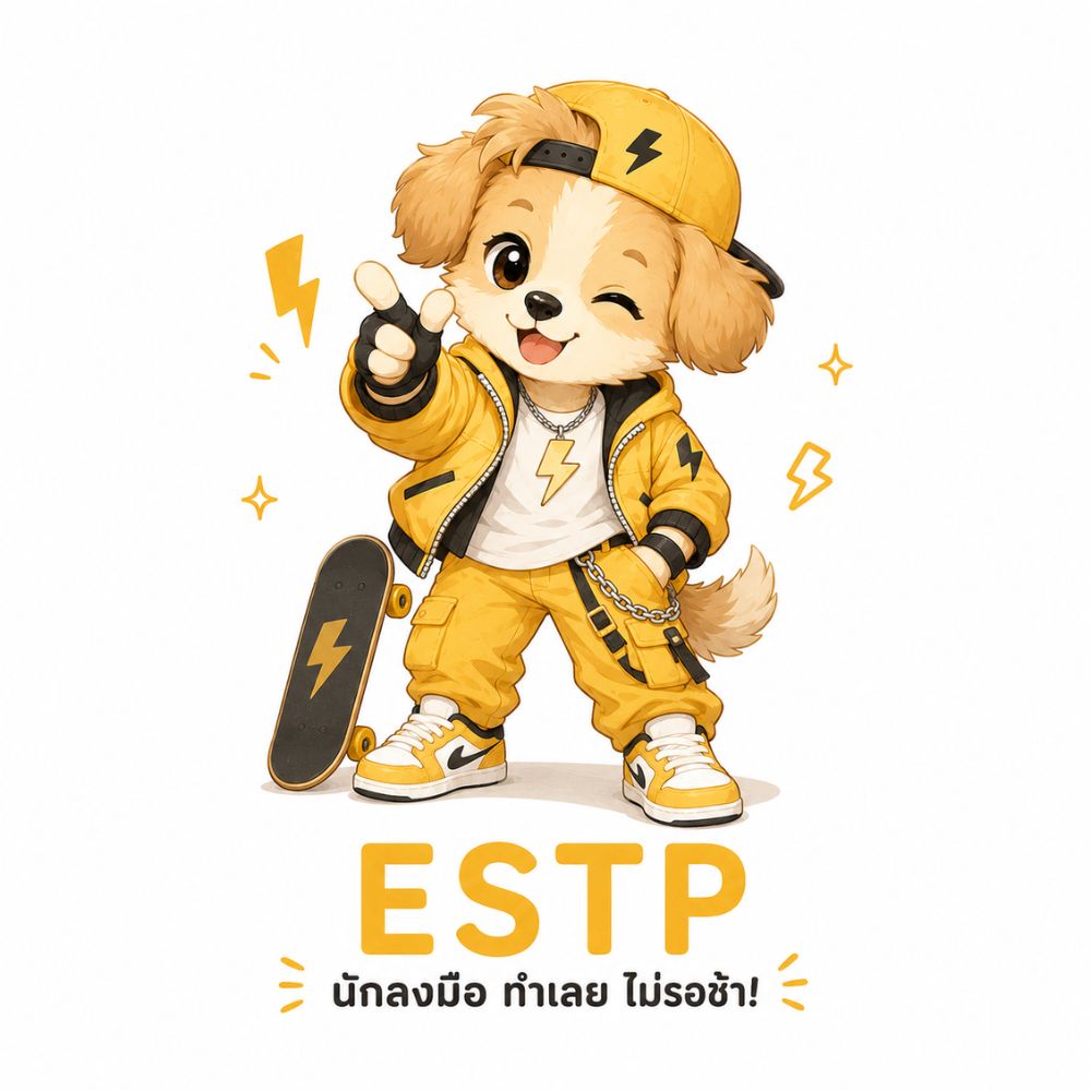 บุคลิกภาพ MBTI ESTP — ผู้ลงมือ