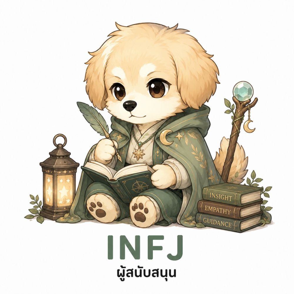 บุคลิกภาพ MBTI INFJ — ผู้สนับสนุน