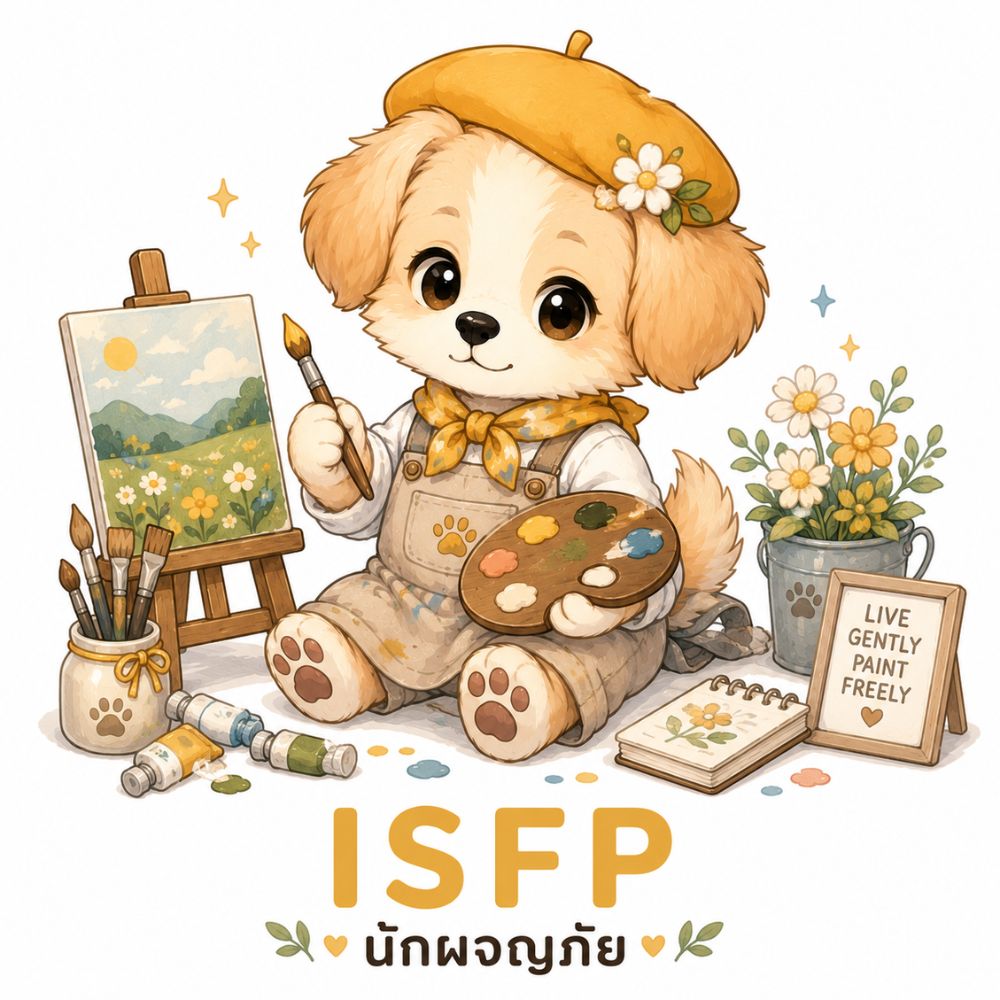 บุคลิกภาพ MBTI ISFP — นักผจญภัย